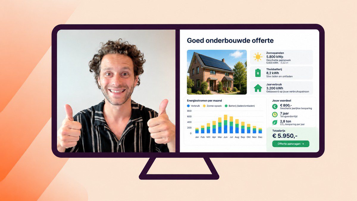 Solar Monkey thuisbatterij offerte webinar
